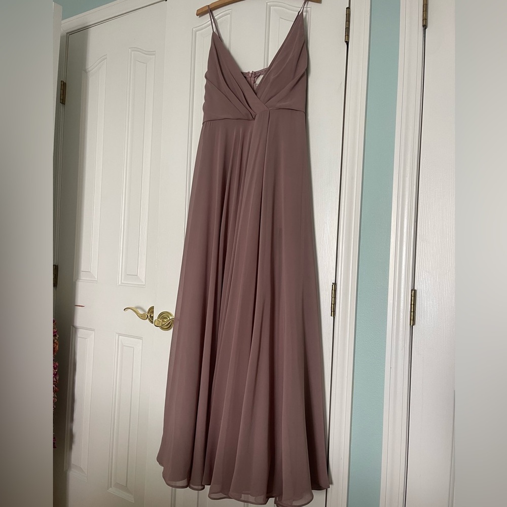Mauve purple dress